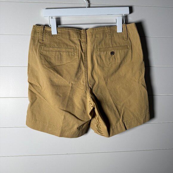LRL Lauren Jeans Co Shorts Khaki Tan Size 10 7" Inseam - Picture 3 of 7
